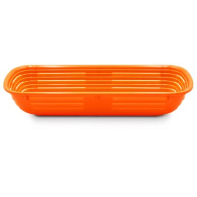 Cestino rettangolare in plastica per la lievitazione da 1000g - immagine 2