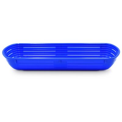 Cestino rettangolare in plastica per la lievitazione da 1500g - immagine 2